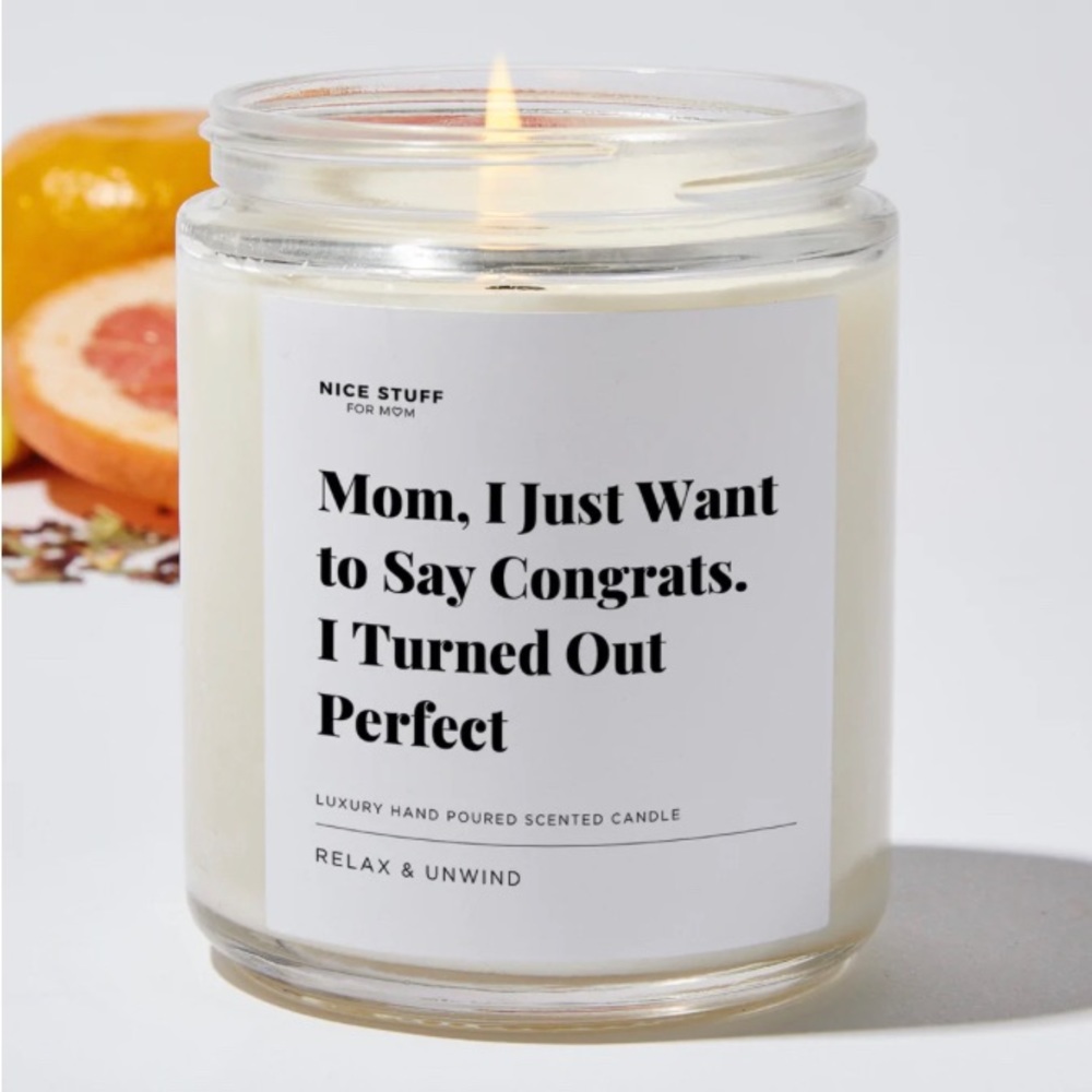 Funny Mother/Son Scented Candle 7 Ounce